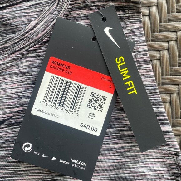 NWT New Nike Pro Slim Fit Training Sports Bra Large Womens Large - Picture 3 of 7